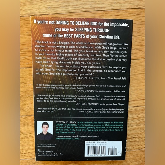 Sun Stand Still by Steven Furtick - Picture 2 of 4